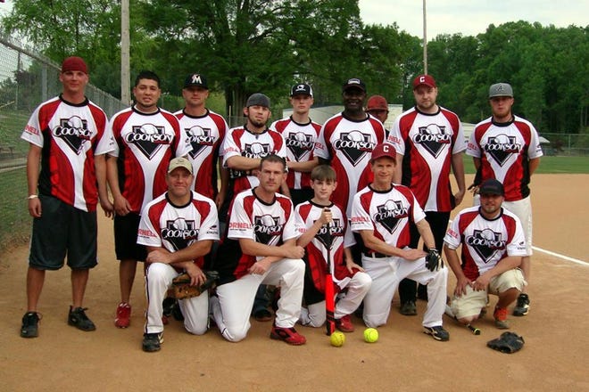 Members of the Cookson Company softball team. The business has embarked on wellness program to keep employees healthy and reduce healthcare costs.
