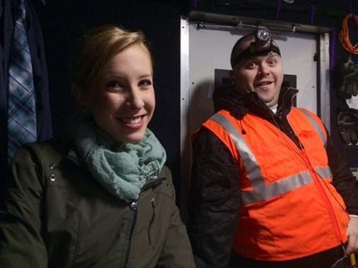This undated photograph made available by WDBJ-TV shows reporter Alison Parker, left, and cameraman Adam Ward. Parker and Ward were fatally shot during an on-air interview, Wednesday, Aug. 26, 2015, in Moneta, Va. Authorities identified the suspect as fellow journalist Vester Lee Flanagan II, who appeared on WDBJ-TV as Bryce Williams. Flanagan was fired from the station earlier this year.