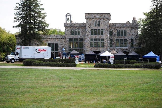 The Ames Mansion at Easton's Borderland State Park will double as a haunted house in the upcoming remake of Ghostbusters.