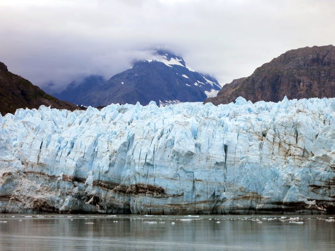 With melting glaciers and rising seas as his backdrop, President Barack Obama will try to secure his environmental legacy during a tour of Alaska that starts Monday. The Margerie Glacier, above, is one of many that make up Alaska's Glacier Bay National Park. AP/Kathy Matheson