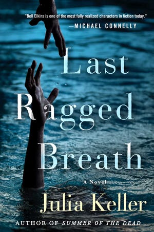 This photo provided by Minotaur Books shows the cover of the book, "Last Ragged Breath," by author Julia Keller. (Minotaur Books via AP)