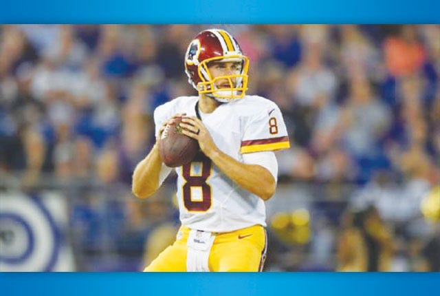 HE’S IN - Kirk Cousins will be the Redskins starting quarterback.