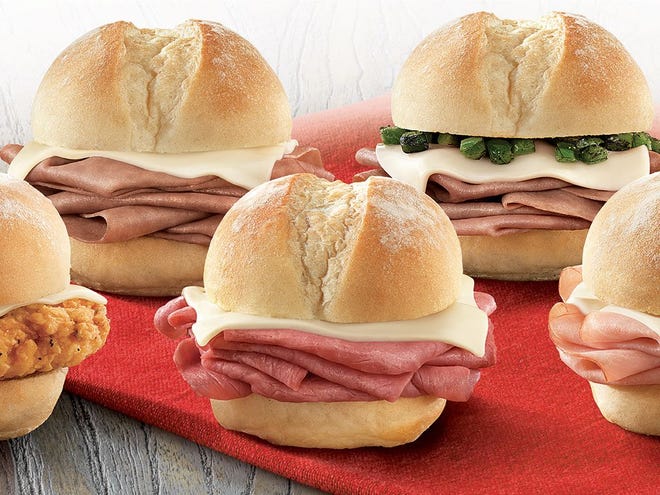 Arby's now has a new lineup of sliders. After years of pushing super-sized portions, fast-food chains are starting to see the perks of going small. The Associated Press
