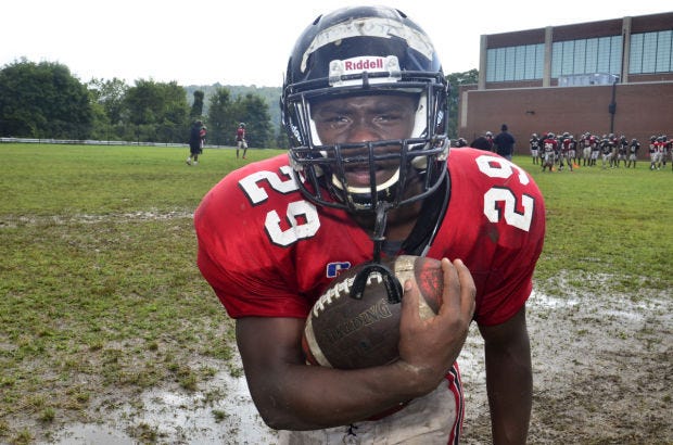Aliquippa's DiMantae Bronaugh, shown here before the 2014 football season, will miss the 2015 season after being diagnosed with leukemia.