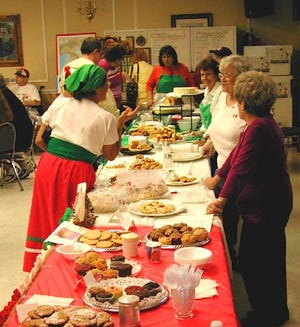 A table covered with Italian desserts is just part of the annual Italia Fest at the Italian American Club's Mandarin clubhouse.