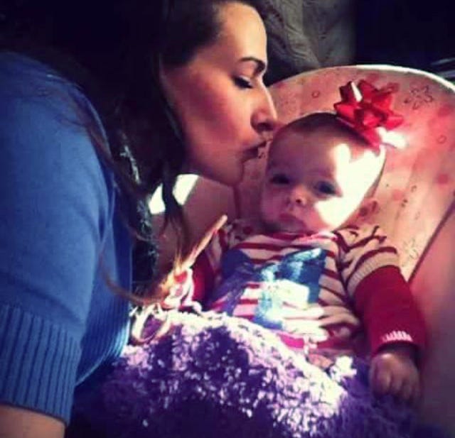 Jessica Conway is seen with her daughter, Avalena Conway Coxon. Submitted Photo
