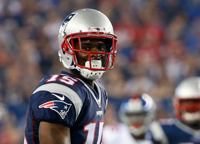 The Patriots cut receiver Reggie Wayne Saturday after playing four total quarters in two preseason games. THE ASSOCIATED PRESS