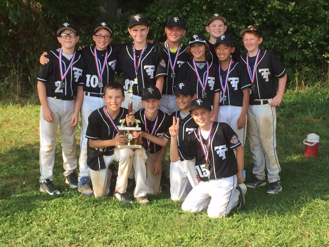 Tri-Township took second in the 11-and-under division of the Delaware Championship Baseball Tournament.