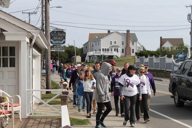 Participants in a past Maine Beaches Area Walk to End Alzheimer’s.

Courtesy photo