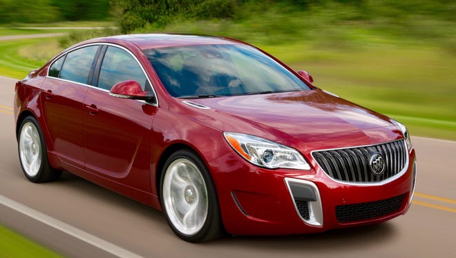The Regal is Buick’s near-luxury midsize sedan, available with FWD or AWD and in four trim levels. For 2016 the top-shelf GS model gains some digital prowess, gives up none of its handling, performance or fuel efficiency, and even costs a bit less. Buick photos