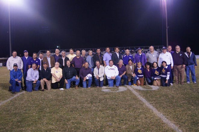 Bucky Mistretta's 1973 Bulldog state title team when they were honored in 2013.