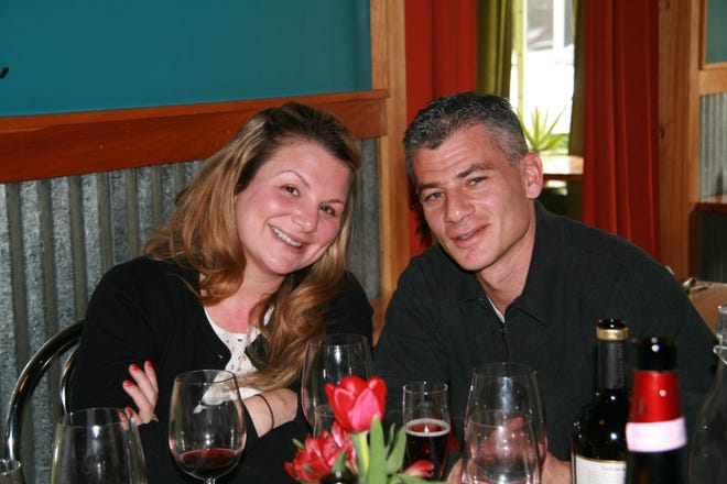 Jessica and Matt Clayson enjoy a wine tasting class at Sweet Basil in May 2014.

Photo / Courtesy of Needham Community Education