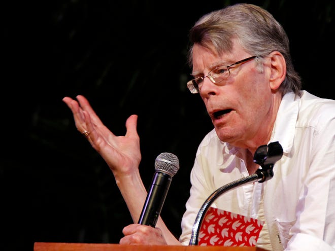 World-famed author Stephen King spoke at the Manatee Performing Arts Center on Thursday in Bradenton. King's appearance is helped fund a new operating system for Manatee County's Central Library.