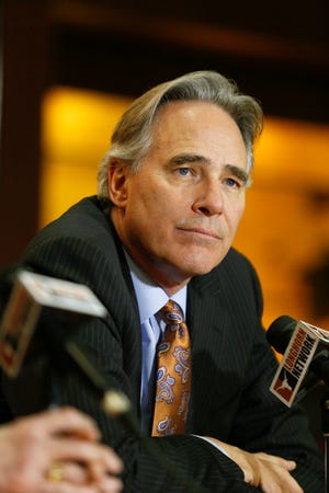 The University of Texas fired athletic director Steve Patterson Tuesday after less than two years on the job. THE ASSOCIATED PRESS