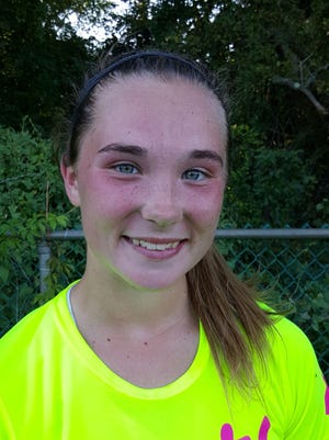 Alexis Rider is a sophomore forward on the Delran field hockey team