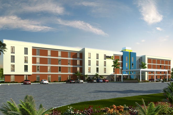 The Sarasota County Home2 Suites will look like this rendering of a hotel being built on Orlando's International Drive.