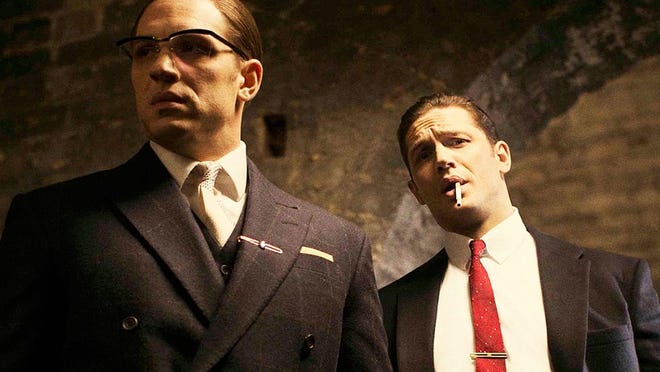 My favorite of the fest: Tom Hardy and Tom Hardy as the Kray brothers in “Legend.”