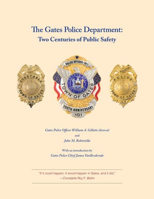 Submitted

Canandaigua resident John Robortella co-authored a book on the history of the Gates Police Department, proceeds of which will benefit an organization that helps the families and friends of fallen police officers.