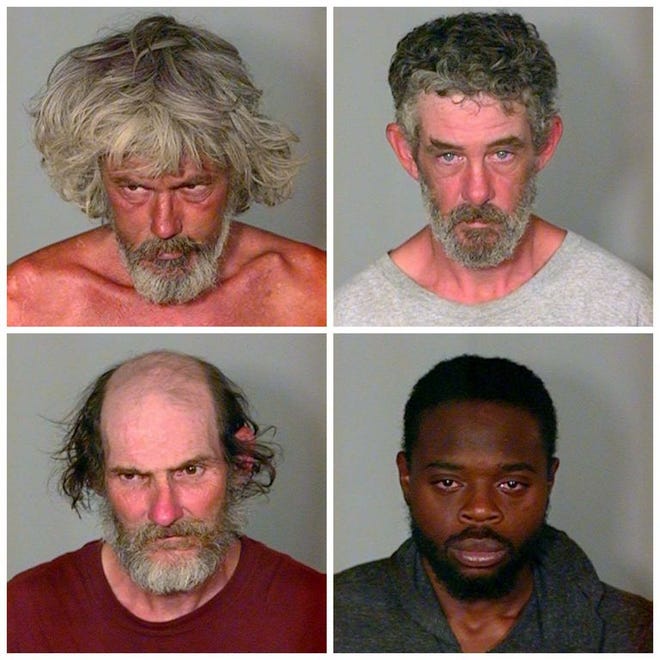 Top row left to right; Paul Lapointe, Sean Shea. Bottom row left to right; Jeffrey Fernandes, Joseph Allen