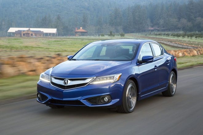 The 2016 Acura ILX is updated for 2016 with more luxurious appointments, quieter interior and improved performance. Photo/The Associated Press