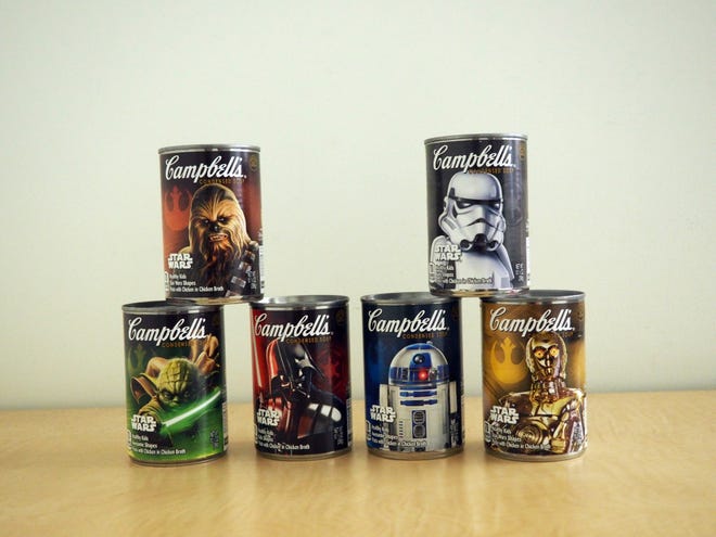 Campbell's has limited-edition "Star Wars" soup.

Los Angeles Times/Jenn Harris