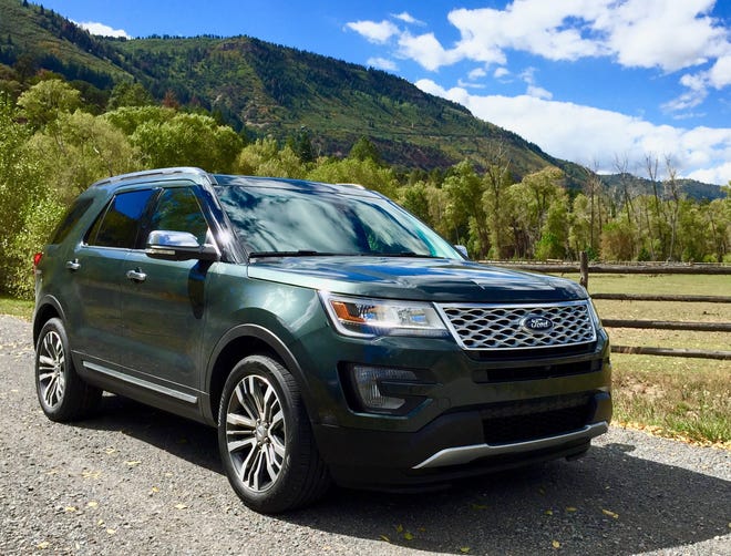 Ford went all out with its 2016 Explorer, the sixth generation of the vehicle that spawned our SUV obsession. The $55,000 Platinum model is not only very well equipped, it also seems to have been designed and built with considerable care. Ford photo
