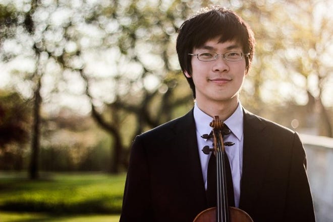 Violinist Solomon Liang will be featured soloist in the Holland Symphony Orchestra's opening Classics I concert. Contributed.