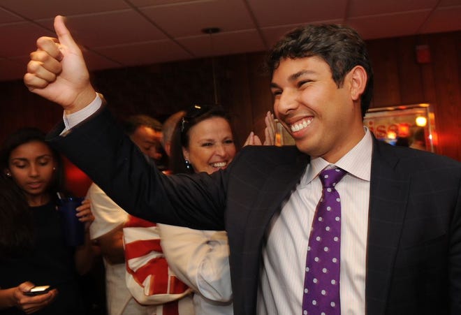 Jasiel Correia was all smiles Tuesday night after the Fall River preliminary election results were announced, but will that still be the case in November?