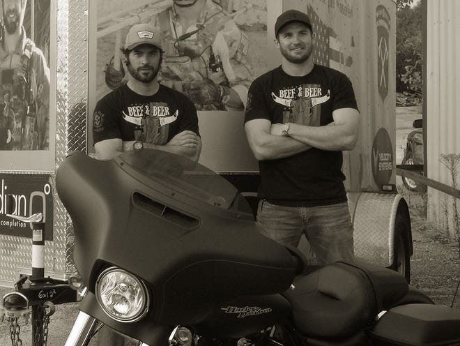 Cris Valley and Leo are riding coast to coast to raise money for fallen special forces soldiers.
