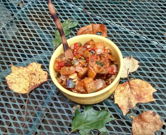 Tired of salads but not ready for hearty casseroles? Check out this caponata recipe. Heidi Flick photo