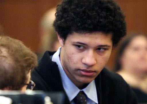 Philip Chism appears in Salem Superior Court for a hearing in January. AP Pool Photo /Ken Yuszkus