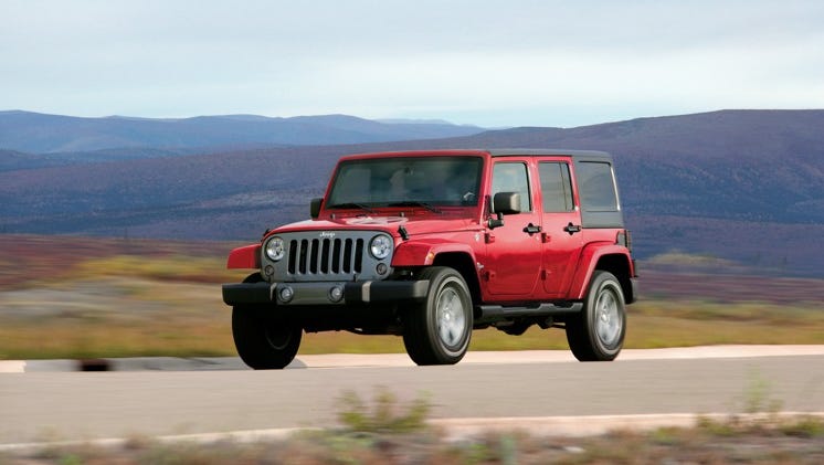 Rugged Jeep Wrangler remains an iconic vehicle