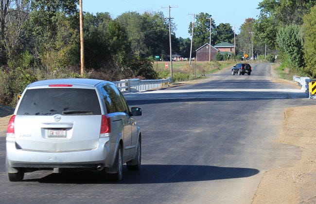 Motorists in Mendon Township were in for a pleasant surprise Thursday morning when they realized the Silver Street detour around the Portage River bridge had been removed, following completion of the work.