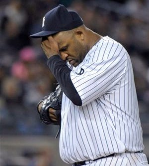 New York Yankees pitcher CC Sabathia