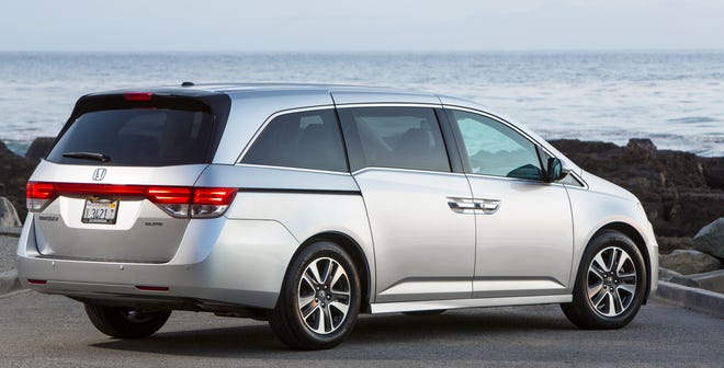 Depending on options, the spacious and comfortable Honda Odyssey can be a highly flexible family bus or a deluxe executive coach. The Institute for Highway Safety gives the Odyssey top marks in crashworthiness, even in the difficult Small Overlap Front test. Honda photo