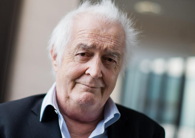 FILE - File photo from Nov.28, 2014 shows Swedish author Henning Mankell in Duesseldorf, Germany. Mankell died in the age of 67 .(Rolf Vennenbernd/dpa via AP)