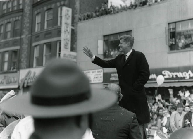 An exhibit devoted to the life and legacy of John F. Kennedy opens Saturday at the Lehigh Valley Heritage Museum.