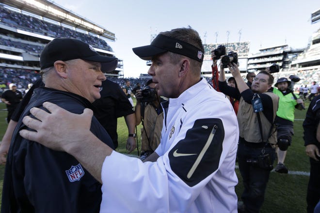 Philadelphia Eagles head coach Chip Kelly, with New Orleans Saints head coach Sean Payton, isn't going anywhere. Unless...
