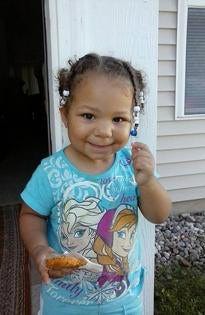 Two-year-old Jontaeshia Hines was voluntarily turned over to child services by her mother, Tiffany Nichols, on Monday, Oct. 19. Contributed
