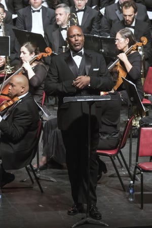 Baritone Philip Lima sang the title role in the oratorio "Elijah" with the New Bedford Symphony Orchestra.

COURTESY OF RICHARD VAN INWEGEN