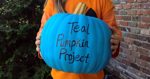 The Teal Pumpkin Project was initiated by the Food Allergy Research & Education organization in 2014, and has been growing in local neighborhoods.