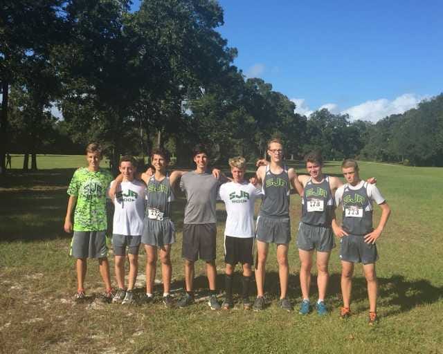CONTRIBUTED The St. Joseph boys cross country team advanced to regional competition for the first time in seven years Wednesday. The Flashes finished fifth at the District 4-1A meet in Jacksonville.
