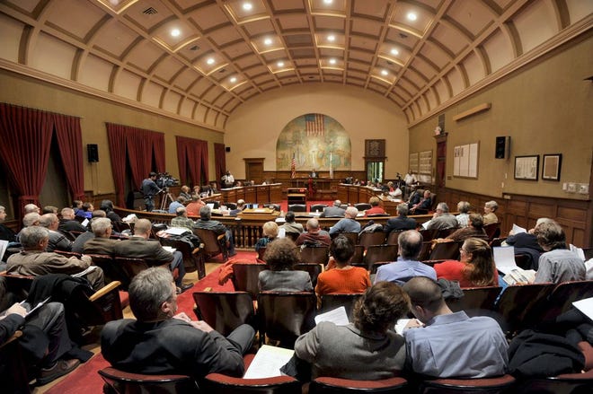 Peoria City Council chambers.