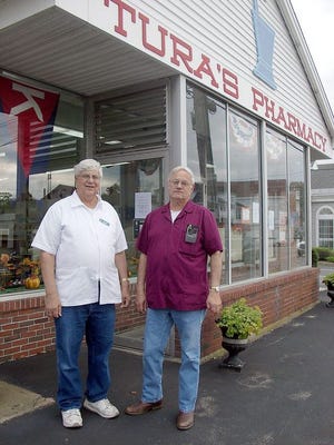 Brothers Paul and Tom Tura closed their Kingston business Oct. 13. They said their inventory and files would be transferred to Stop & Shop.