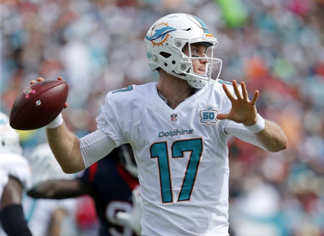 Ryan Tannehill has thrown six touchdown passes in the Dolphins' last two games.