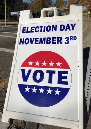 The polls will be open from 7 a.m. to 8 p.m. on Tuesday, Nov. 13, 2015, for local elections in Quincy, Weymouth, Braintree and Randolph, and for the state Senate race in the 2nd Plymouth and Bristol District..