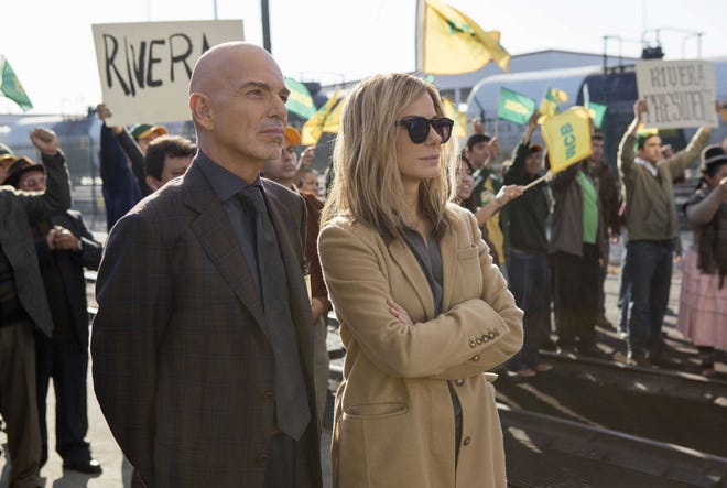 Billy Bob Thornton and Sandra Bullock play rival political strategists in "Our Brand is Crisis."