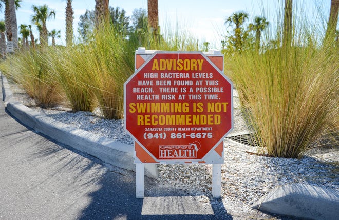 A "No Swim" advisory was issued for Siesta Key Beach on Thursday afternoon. Water tests Friday indicated bacteria levels had returned to safe levels, the health department said.