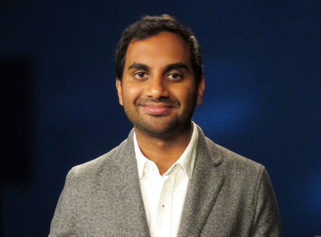 In this Oct. 26, 2015 photo, actor-comedian Aziz Ansari poses to promote his new Netflix comedy series, Master of None, premiering on Friday, Nov. 6. (AP Photo/Frazier Moore)