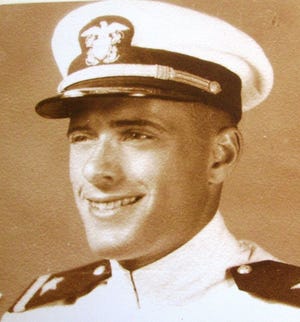 Richard Rome in the U.S. Navy in WWII